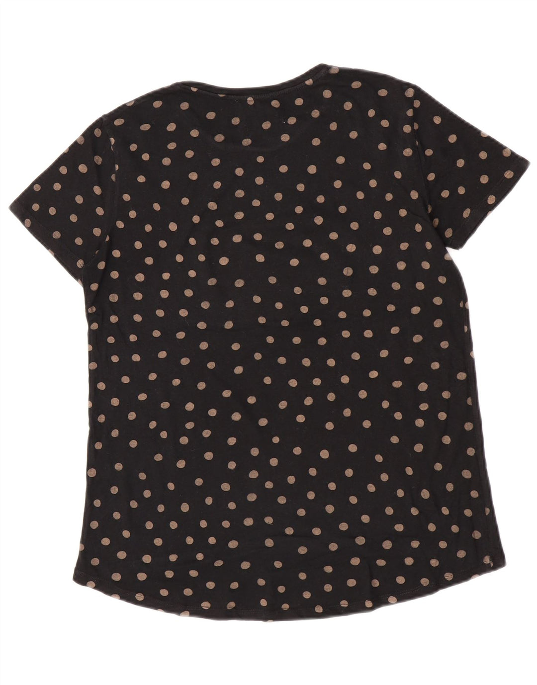 T-shirt damski Zara Top UK 10 Small Black w kropki