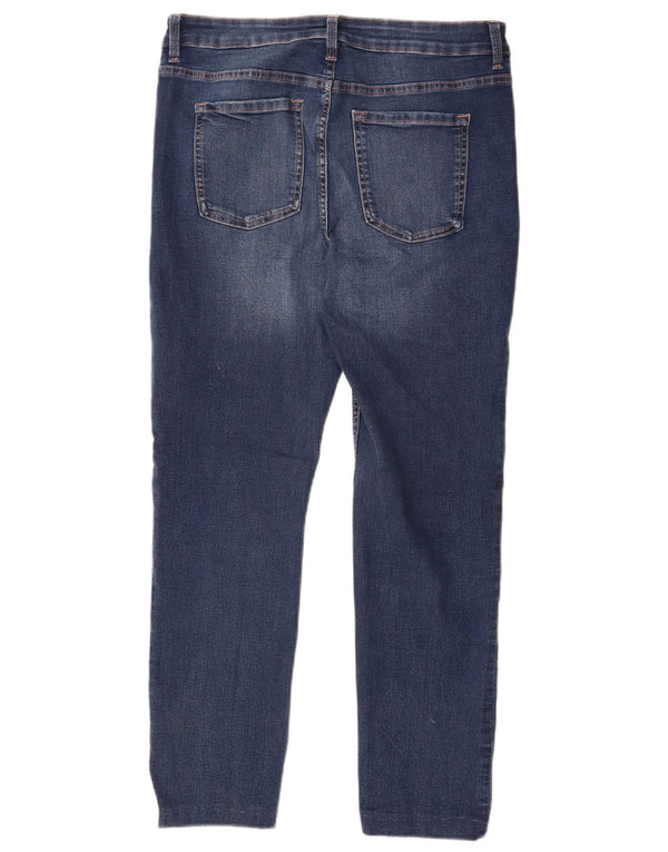 Marks & Spencer Damskie The Lily Slim Jeans UK 14 Large W32 L26 Niebieska bawełna