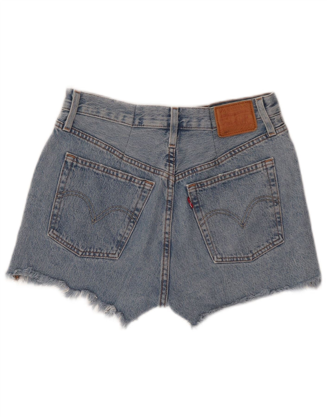 Damskie spodenki jeansowe LEVI'S 501 W27, małe, niebieskie, bawełniane