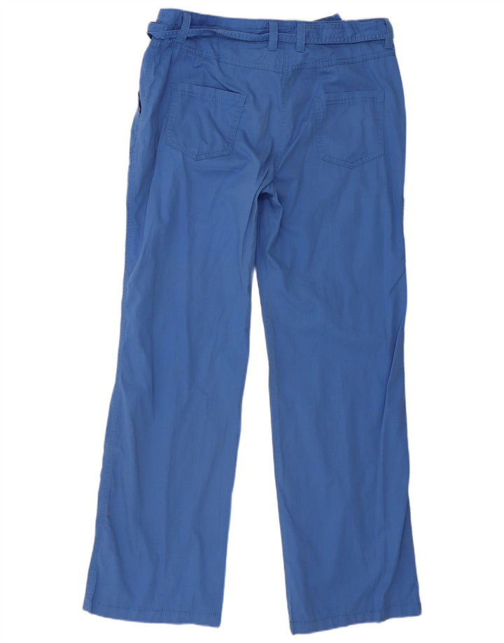 Spodnie damskie Marks & Spencer Straight Cargo UK 14, duże, W36 L33, niebieskie