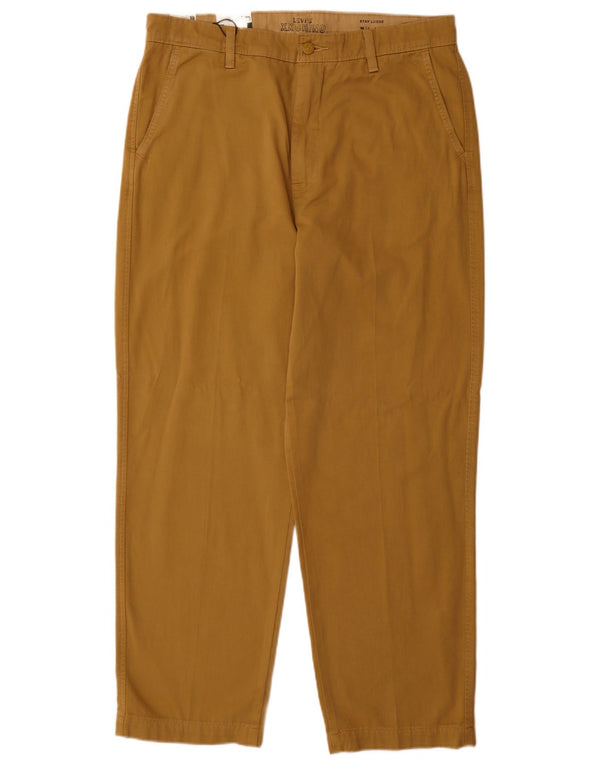Męskie zwężane spodnie cargo Levi's W34 L32 Beżowa bawełna