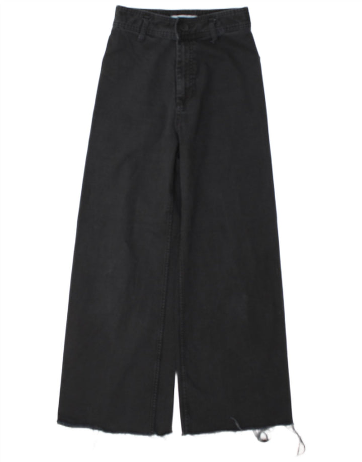 Damskie jeansy z szeroką nogawką Zara EU 38 Medium W28 L29 Granatowe