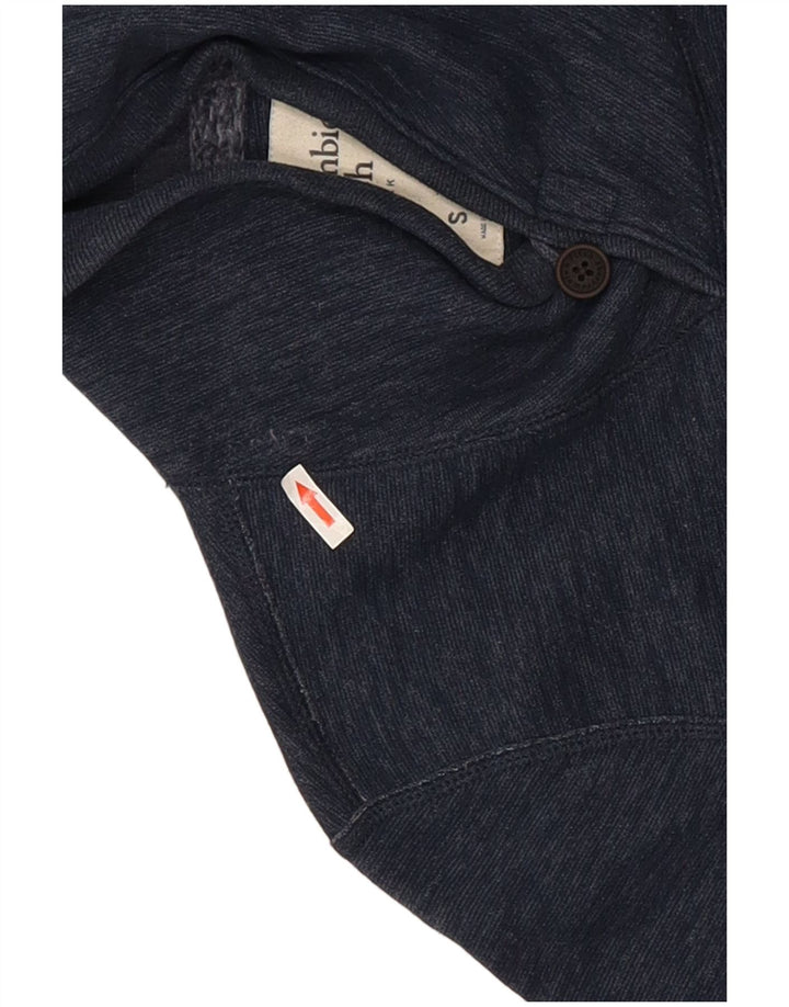 Męska bluza dresowa Abercrombie & Fitch, mała, granatowa, nakrapiana