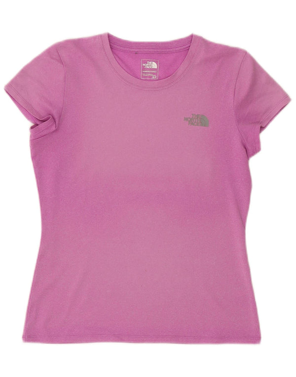 The North Face Womens T-Shirt Top UK 10 Small Purple Polyester