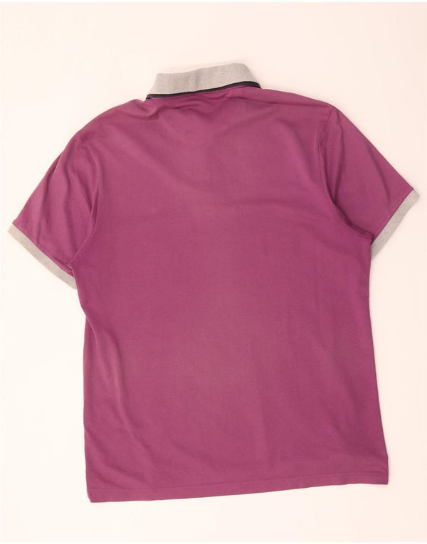 Męska koszulka polo Champion Heritage Fit Regular w kolorze fioletowym XL