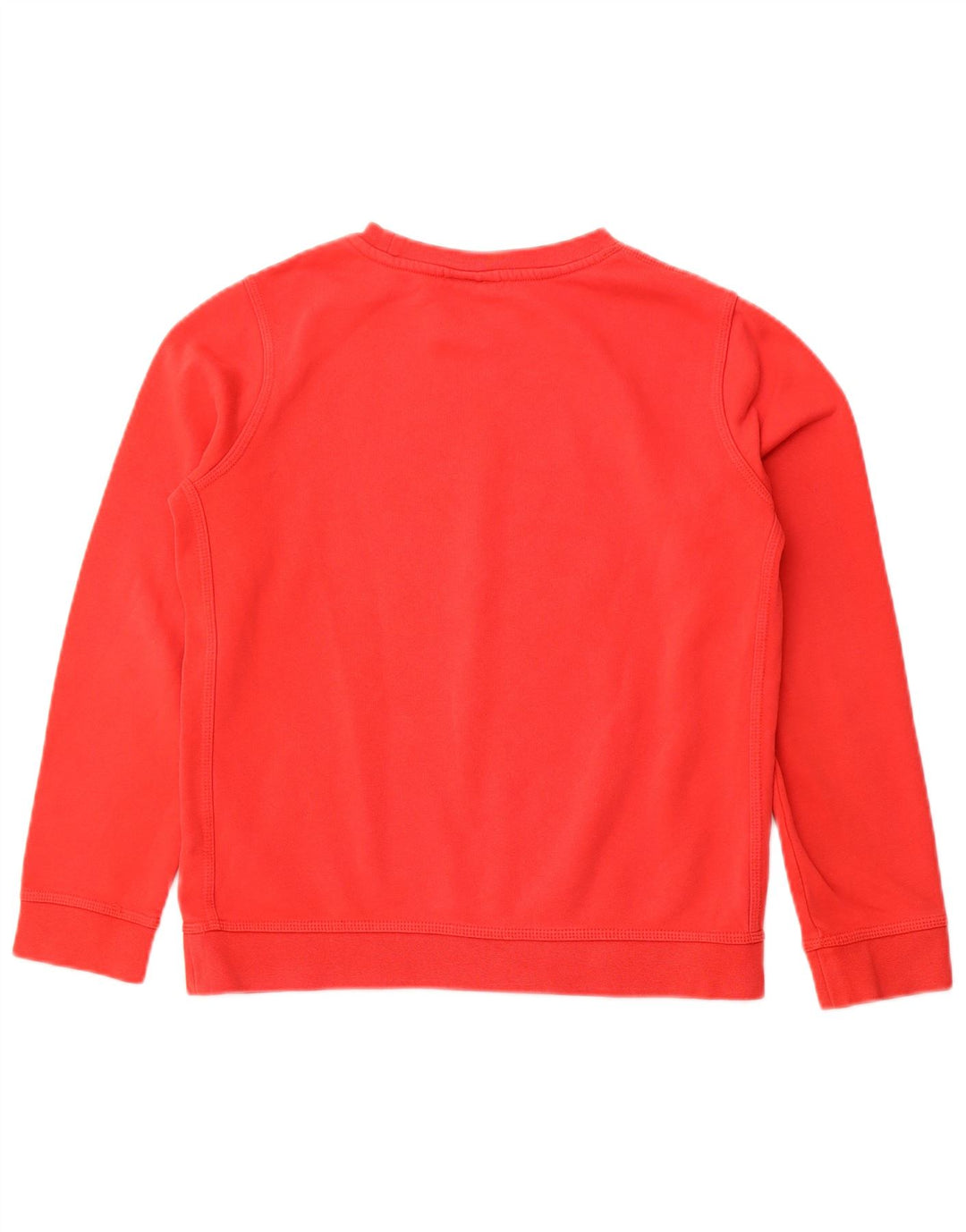 Chłopięcy sweter z grafiką NIKE, 13-14 lat, XL, czerwony, bawełniany