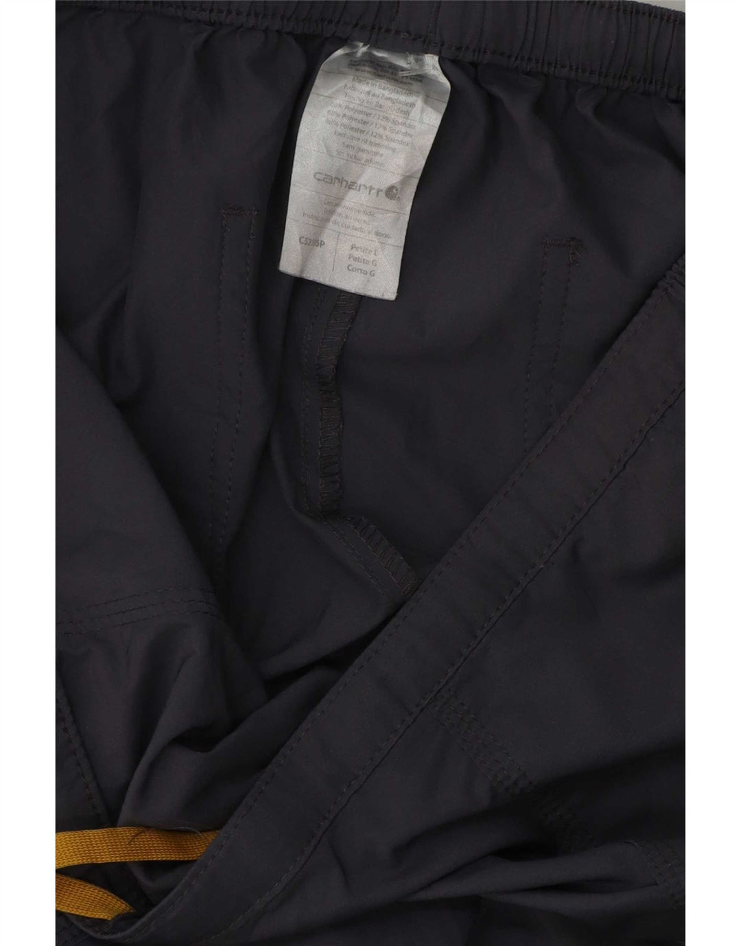Męskie spodnie Carhartt Petite Straight Cargo, duże W34 L28, szary poliester