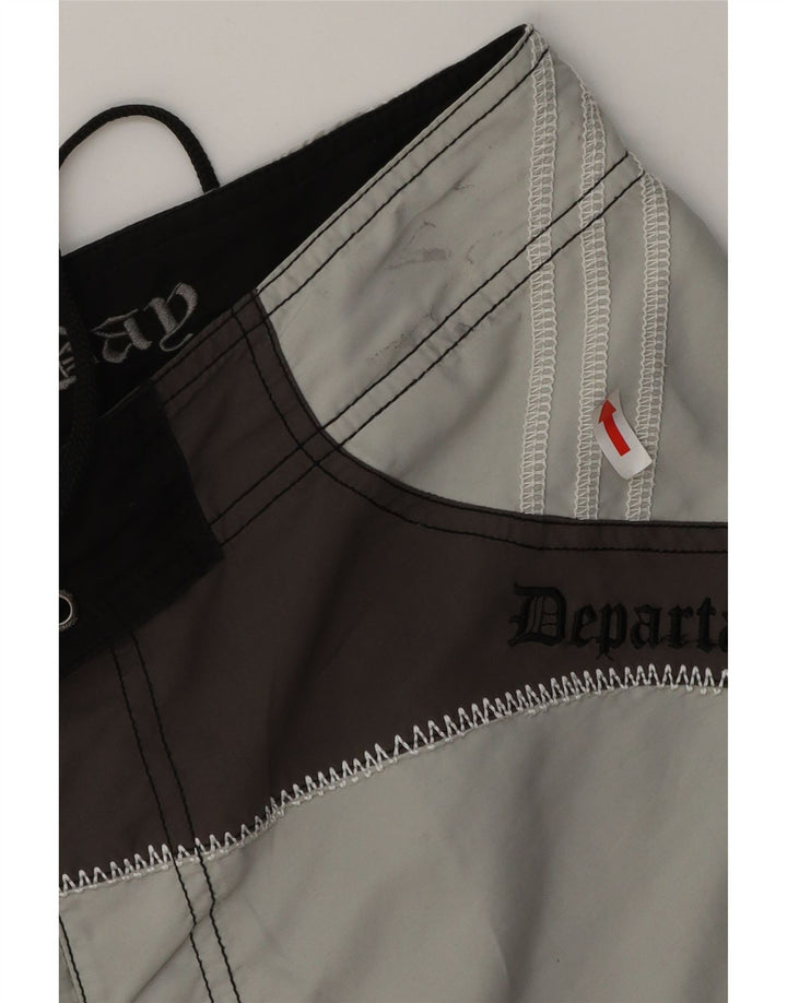 Męskie spodenki kąpielowe SCORPION BAY z grafiką, w kolorze średniego brązu