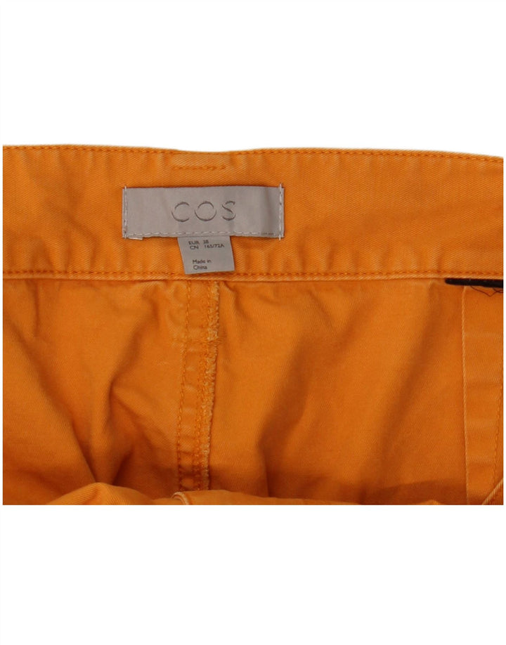 Cos Damskie krótkie spodnie EU 38 Medium W32 L23 Żółte