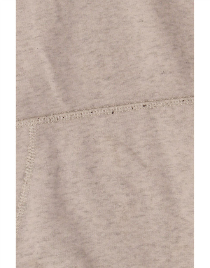 Converse Męski sweter z kapturem, duży, szary, bawełniany w bloki kolorów