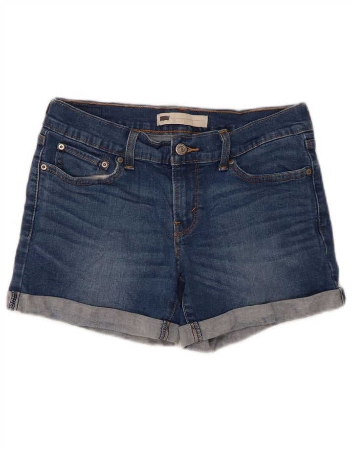 Damskie spodenki jeansowe LEVI'S W26 Małe, niebieskie, bawełniane