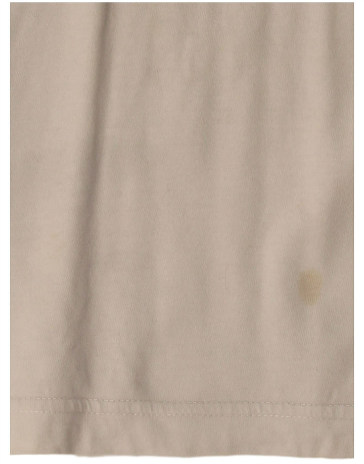 Męski T-shirt z grafiką FILA, duży, biały, bawełniany blok kolorów