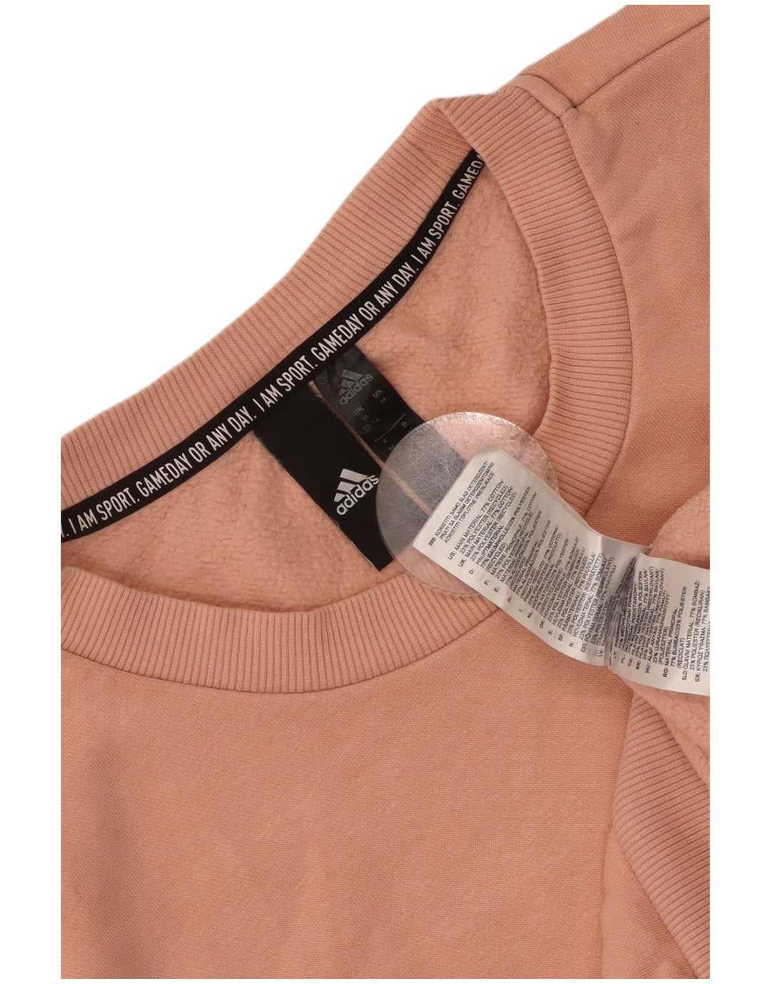 Damska bluza ADIDAS Graphic Jumper UK 12/14 Średnioróżowa bawełna