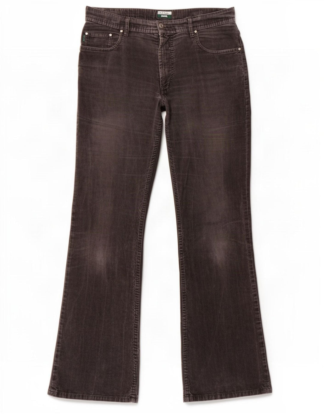 Męskie sztruksowe spodnie Paul Smith Bootcut W32 L31 Szara bawełna