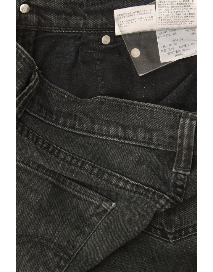 Męskie jeansy Levi's Skinny W30 L32 Szara bawełna