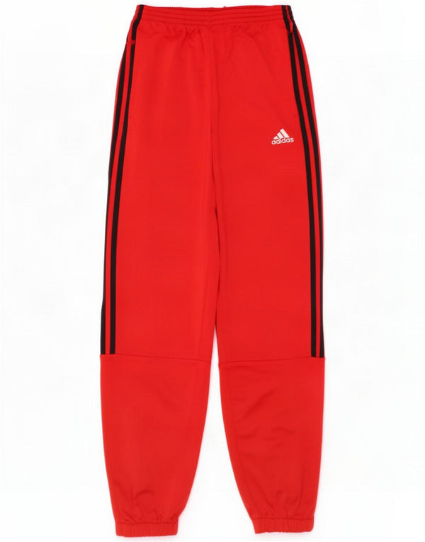 Adidas Chłopięce spodnie dresowe Joggery 13-14 lat Czerwony Poliester