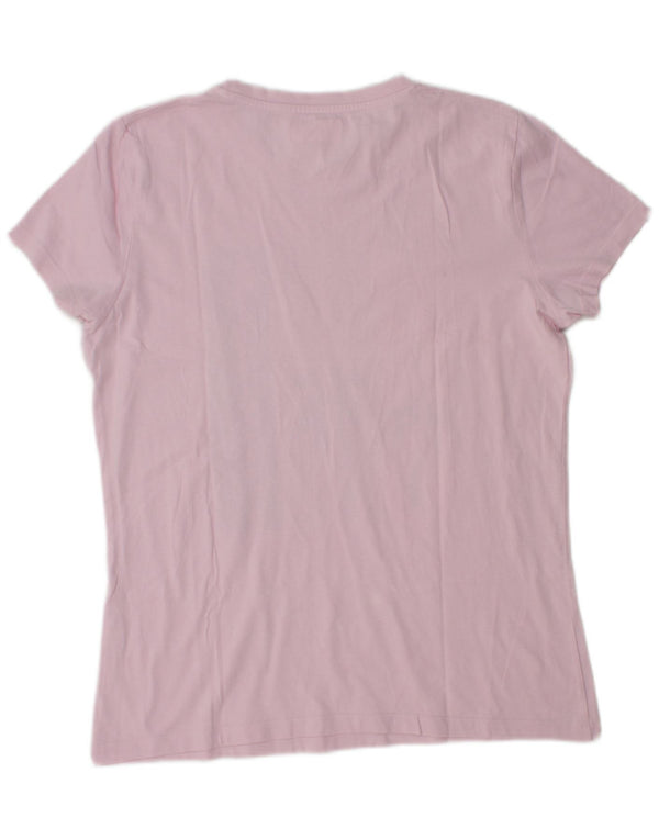 Damska koszulka z grafiką Kappa Top UK 18 XL fioletowa