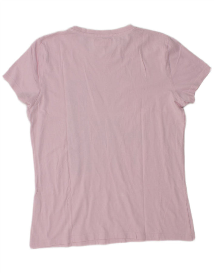 Damska koszulka z grafiką Kappa Top UK 18 XL fioletowa