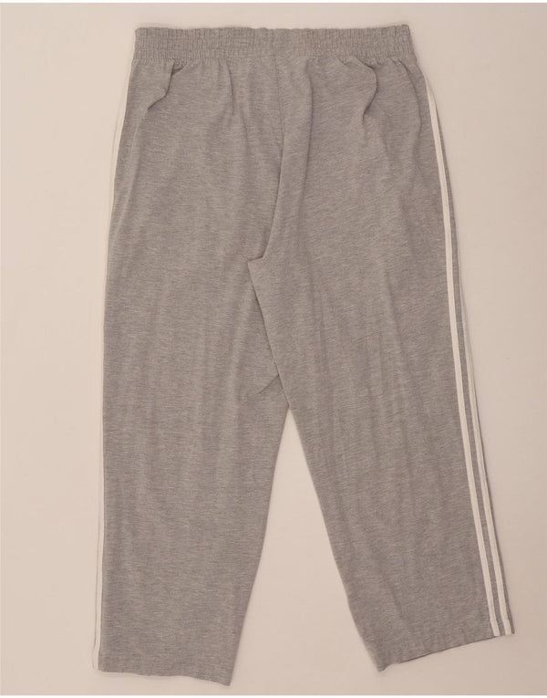 Męskie spodnie dresowe Adidas XL, szare, bawełniane