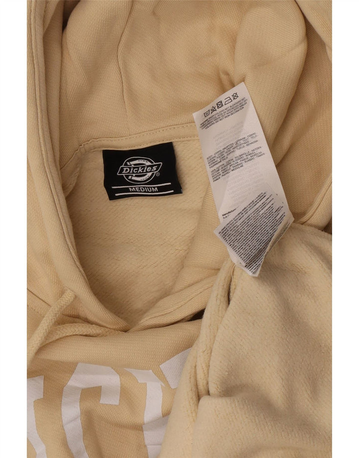 Męski sweter z kapturem Dickies, średniej wielkości, żółty, bawełniany