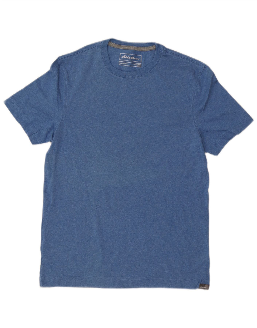 EDDIE BAUER Męski T-shirt o dopasowanym kroju, mały, niebieski, bawełniany