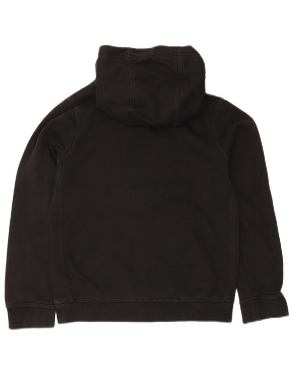 Chłopięcy sweter z kapturem Nike z grafiką 10-11 lat, średni czarny, bawełniany