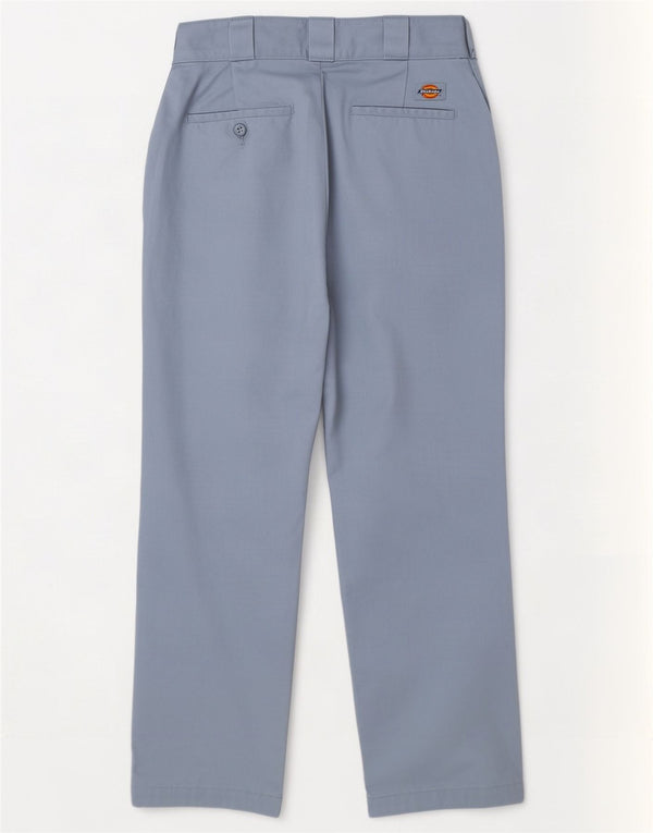 Spodnie damskie Dickies Straight Chino W26 L25 Niebieski poliester