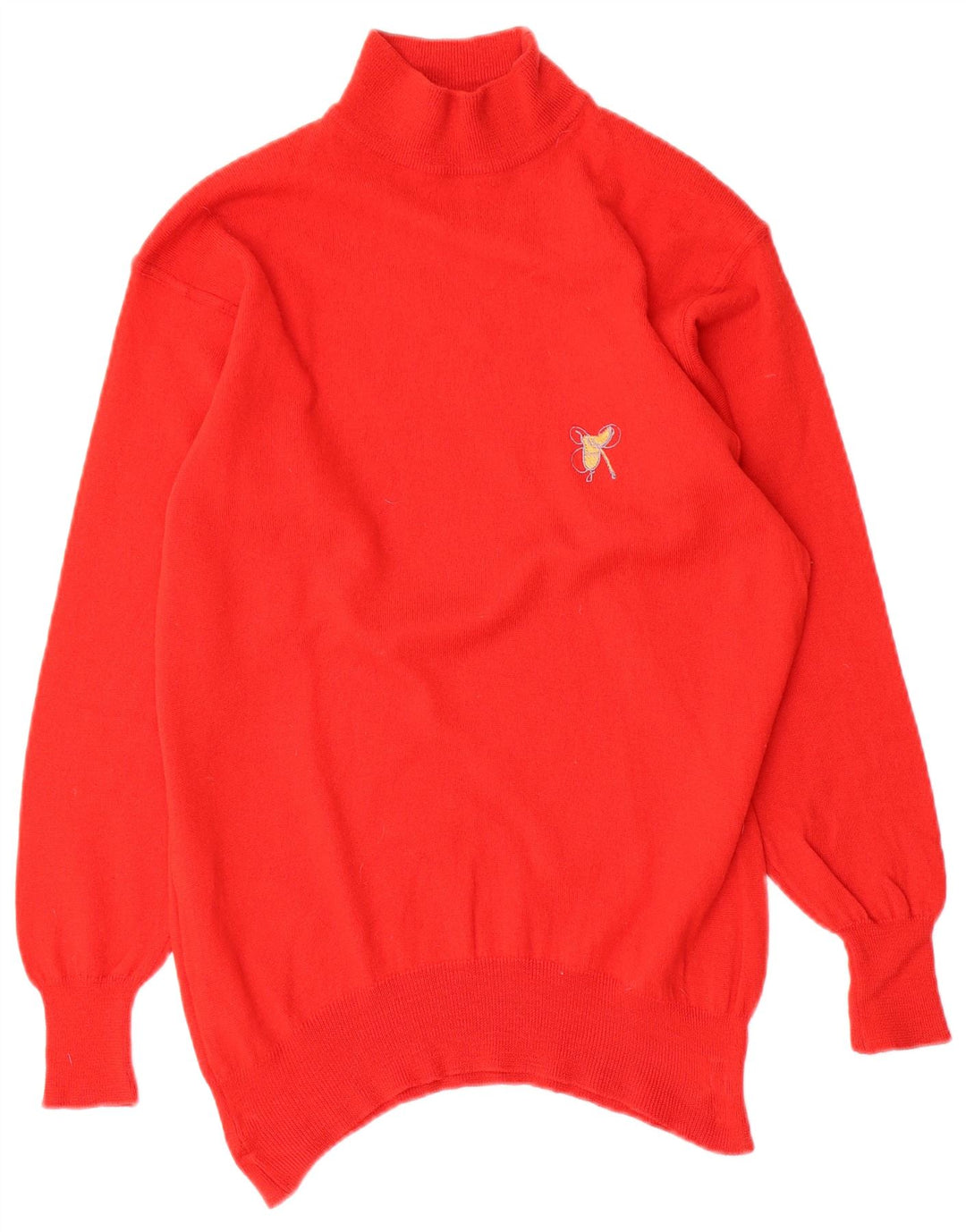 AVON CELLI Damski sweter z golfem EU 40, średnia czerwona wełna