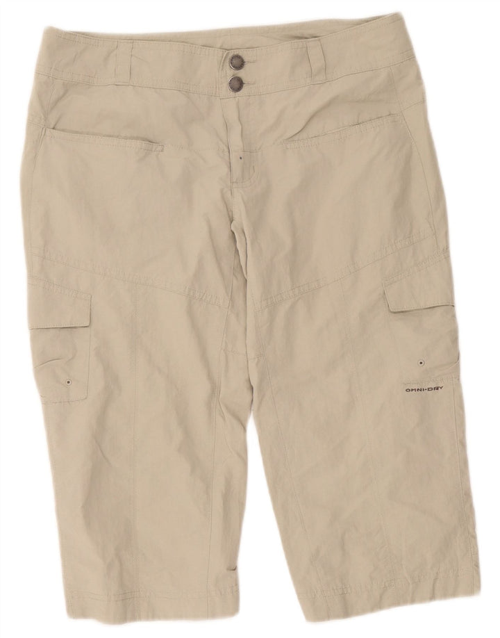 Damskie spodenki cargo Columbia Titanium US 4 Small W32 Beżowy nylon