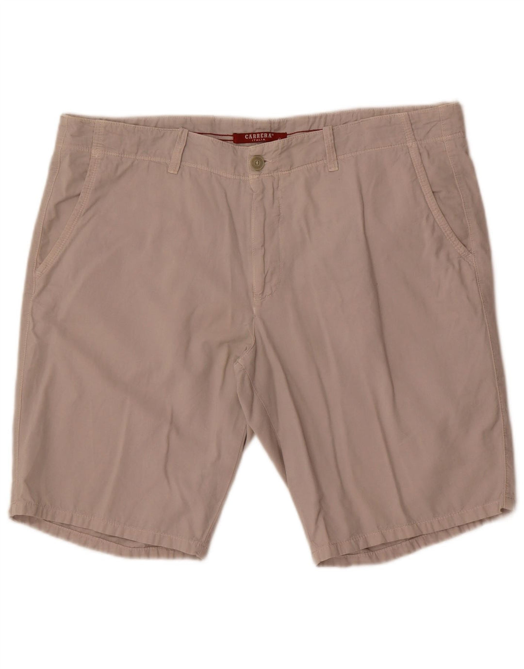 Męskie spodenki Chino Carrera IT 56 3XL W38 Szara bawełna
