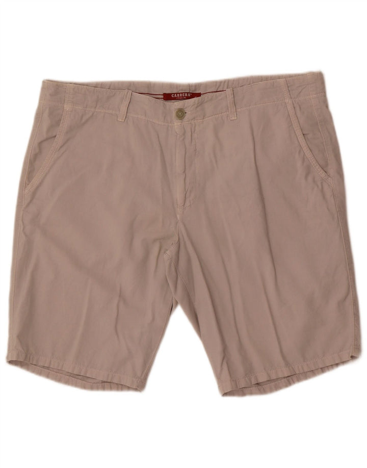 Męskie spodenki Chino Carrera IT 56 3XL W38 Szara bawełna