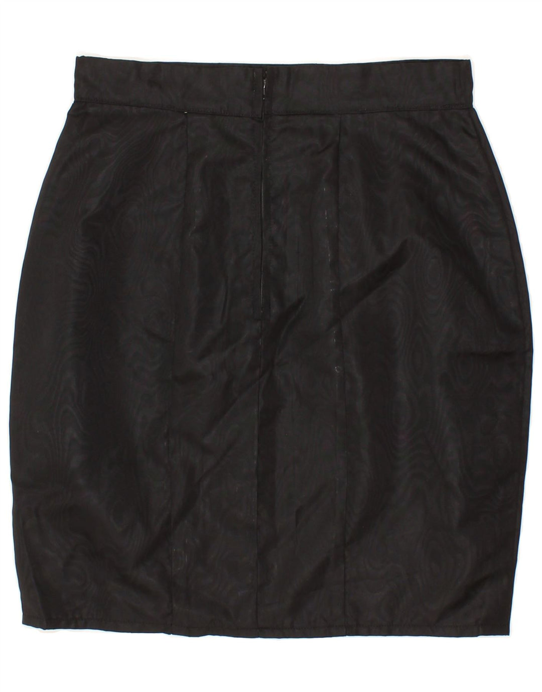 VINTAGE Womens Abstract Pattern Pencil Skirt W28 Medium  Black Vintage Vintage and Second-Hand Vintage from Messina Hembry 