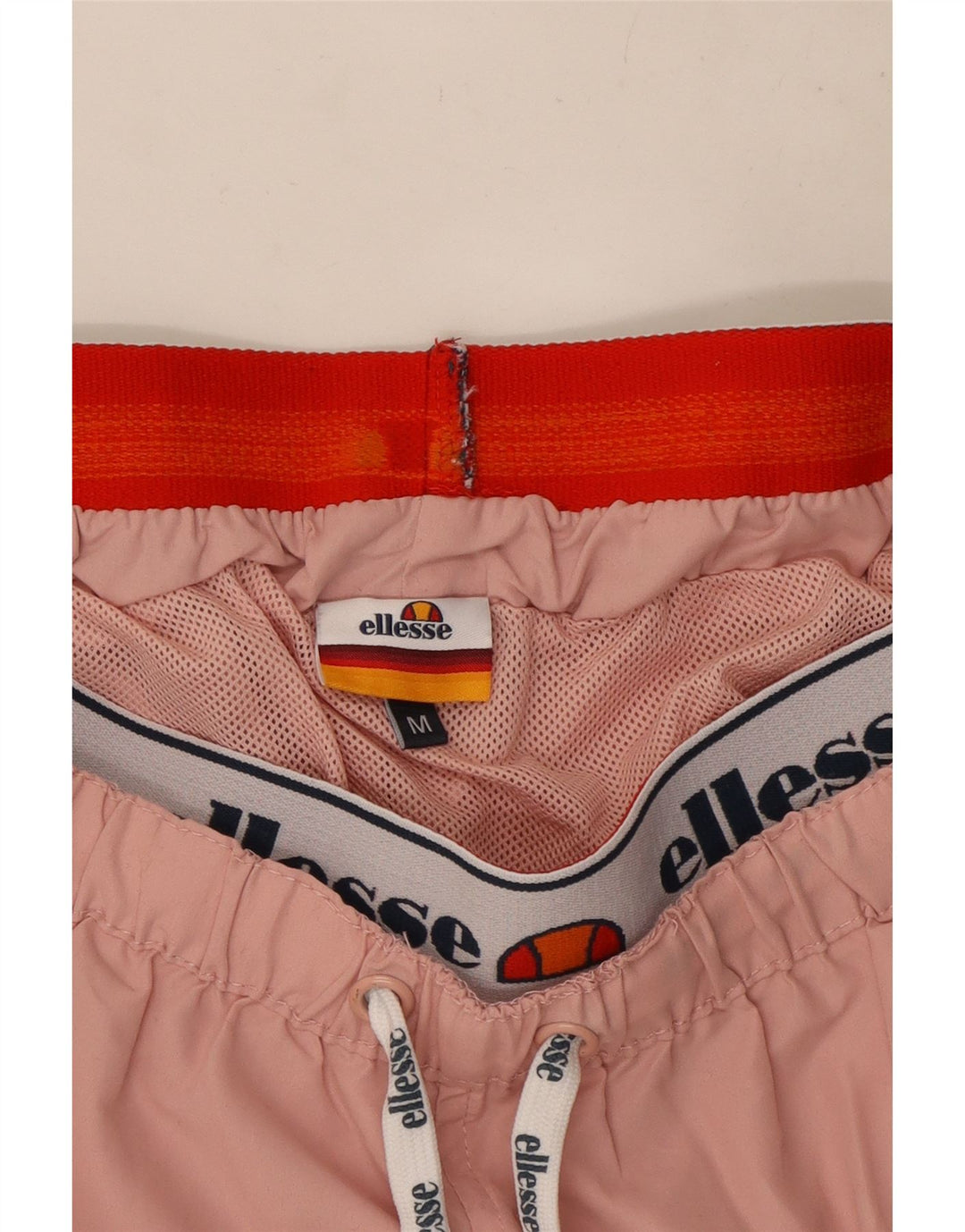 Damskie spodenki kąpielowe Ellesse Graphic UK 12 w kolorze średniego różu