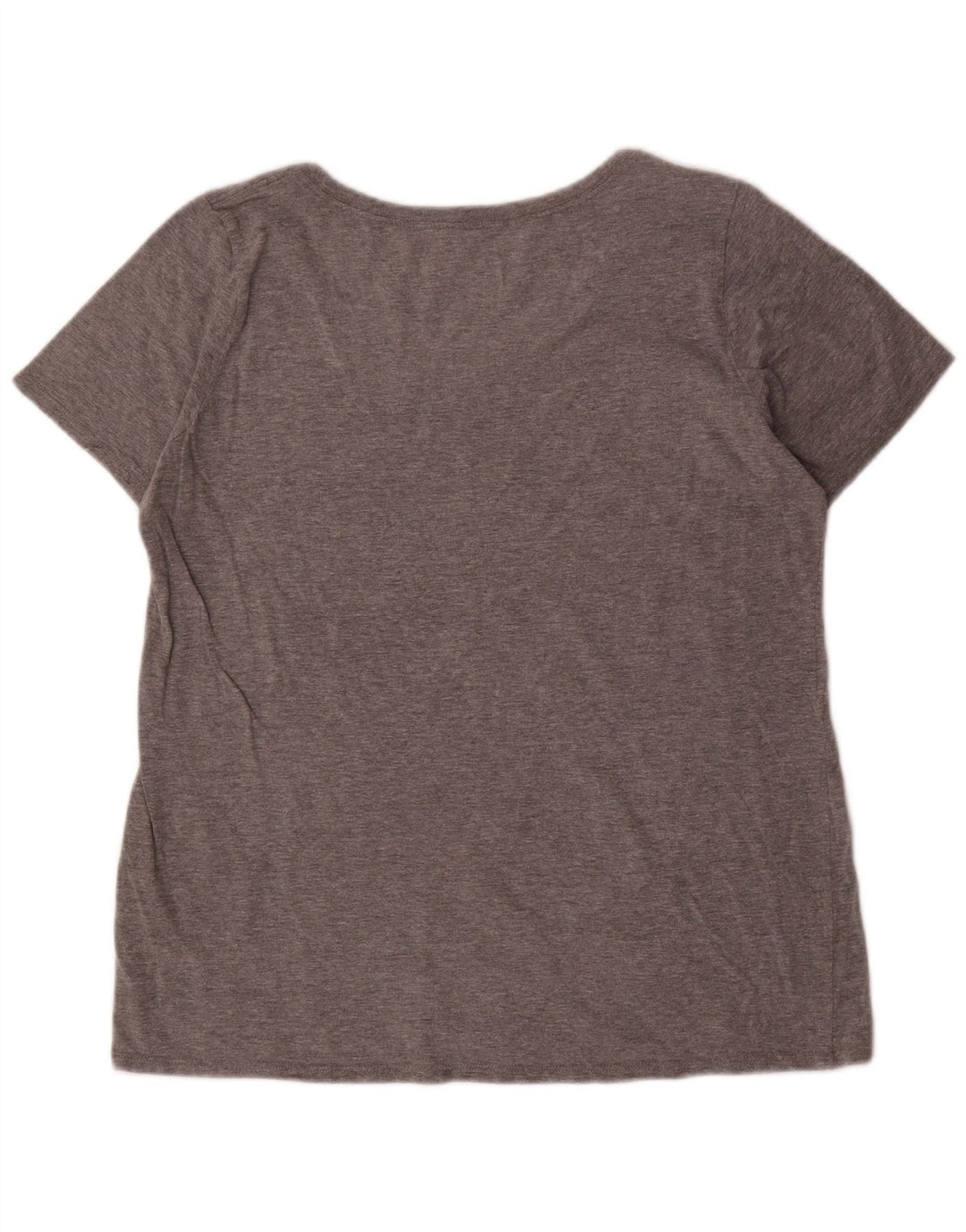 Damski T-shirt NIKE o sportowym kroju z grafiką Top UK 16, duży, szary nakrapiany