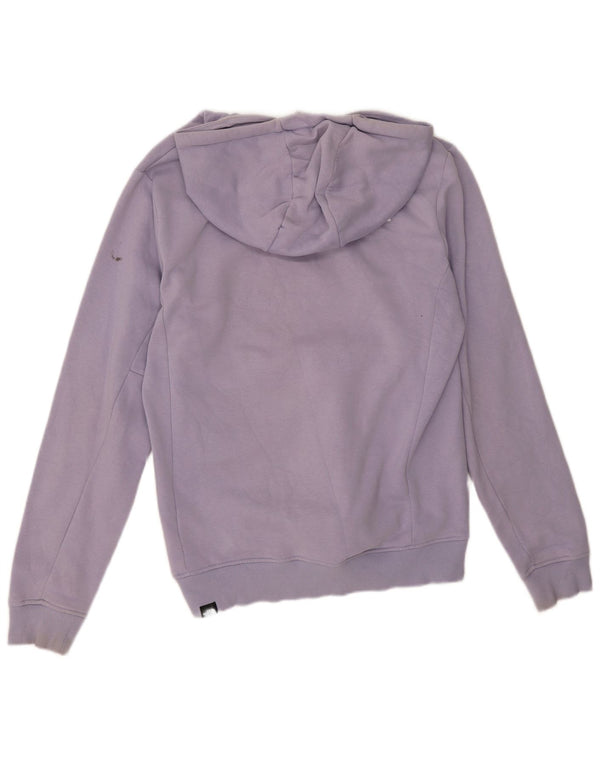 Męski sweter z kapturem The North Face, średni fiolet, bawełna