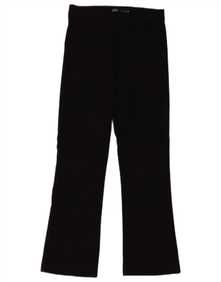 Spodnie damskie Zara Flare, średnie, W28 L25, czarne