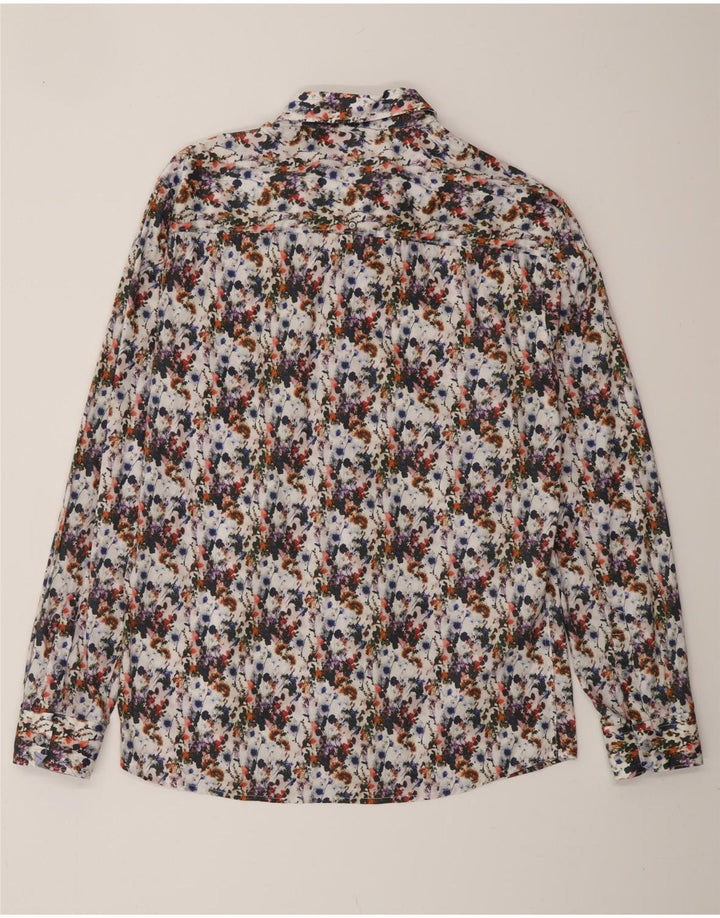 Koszula męska VINTAGE duża, wielobarwna w kwiaty