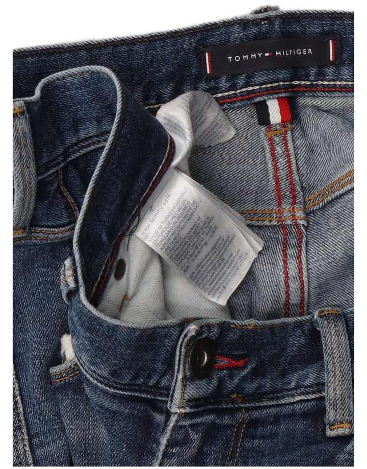 Męskie jeansy slim fit Tommy Hilfiger W36 L30 Niebieskie bawełniane
