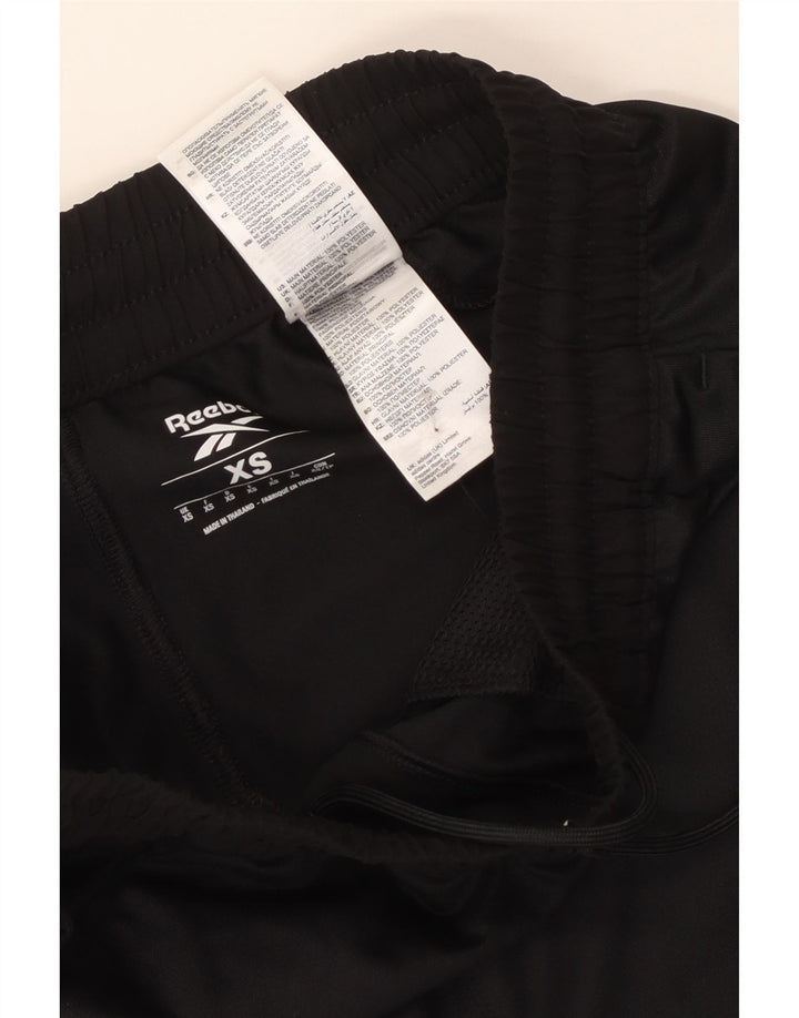 Damskie spodnie dresowe REEBOK UK 6 XS, czarny poliester