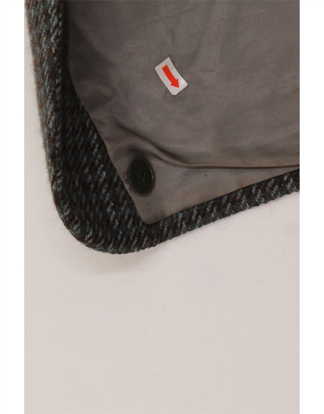 Męska marynarka zapinana na 2 guziki VINTAGE UK 38 Średnia szara pepitka