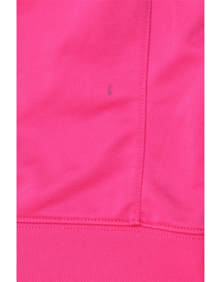 NIKE Girls Graphic Tracksuit Top Jacket 13-14 Years XL Pink Polyester Vintage Nike and Second-Hand Nike from Messina Hembry 
