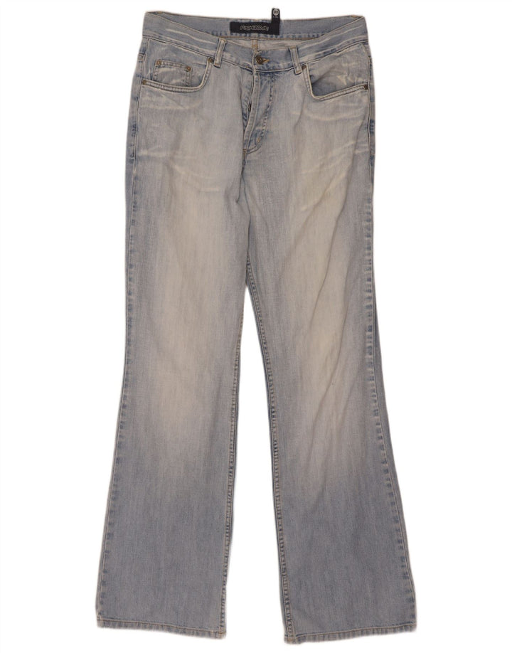 Męskie jeansy Bootcut Fishbone W33 L34 Niebieska bawełna