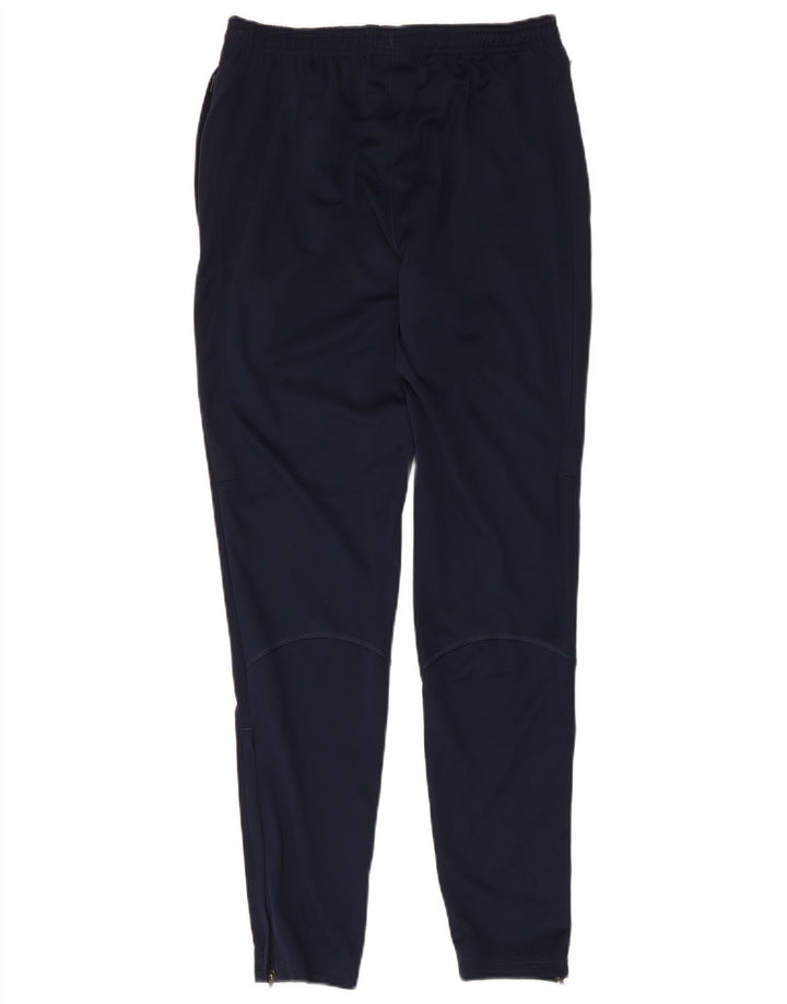 Męskie spodnie dresowe Nike Dri Fit, małe, granatowe, poliestrowe
