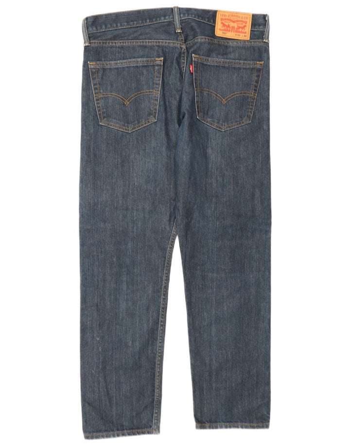 Męskie jeansy Levi's 502 Tapered W33 L30 Niebieskie bawełniane
