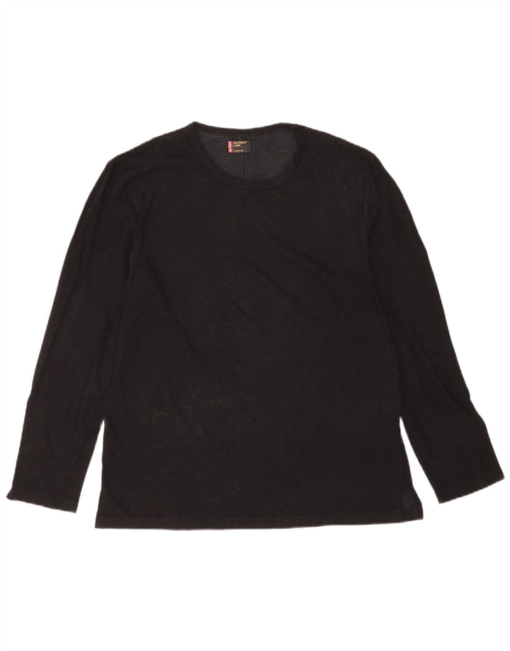 Męski top Levi's z długim rękawem, duży, czarny, bawełniany
