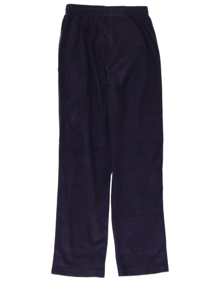 Męskie welurowe spodnie dresowe DIADORA, duże, granatowe