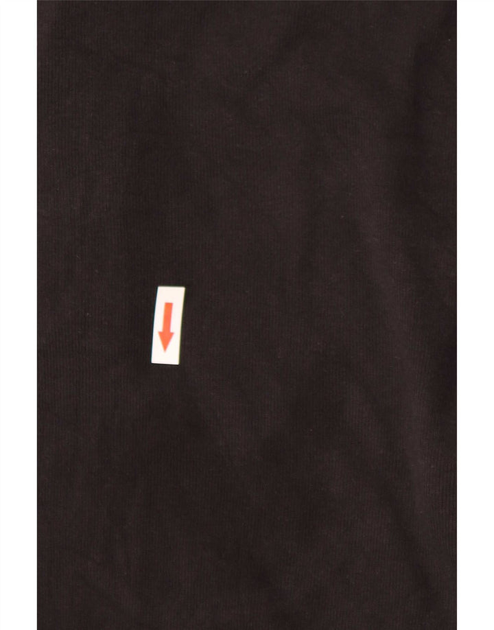 Męski top Dickies z długim rękawem XL, czarny, bawełniany