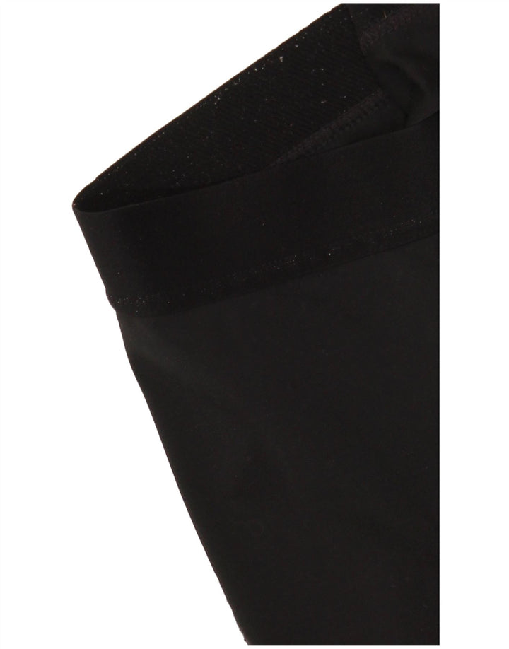Damskie legginsy Nike Dri Fit Graphic UK 14, średnie czarne