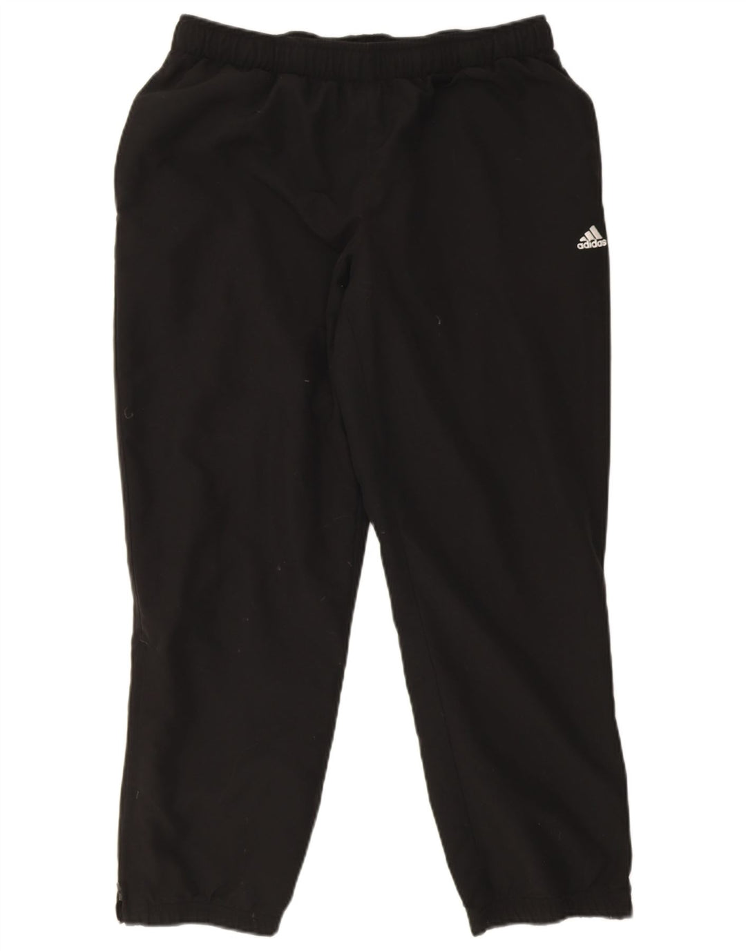 Męskie spodnie dresowe Adidas Climalite, duże, czarne, poliestrowe