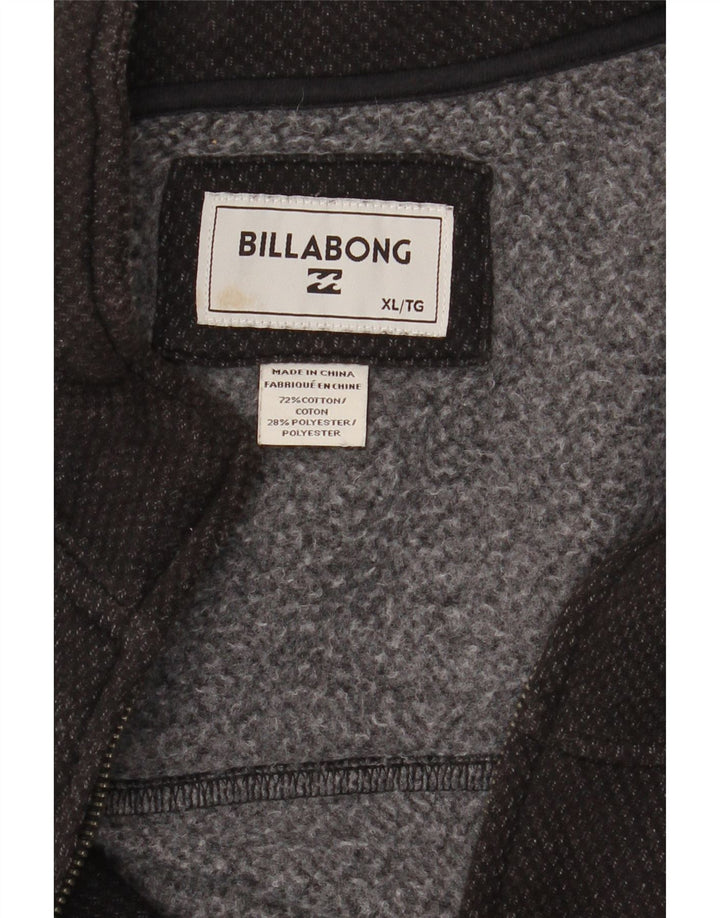 Męska kurtka dresowa Billabong XL, szara bawełna